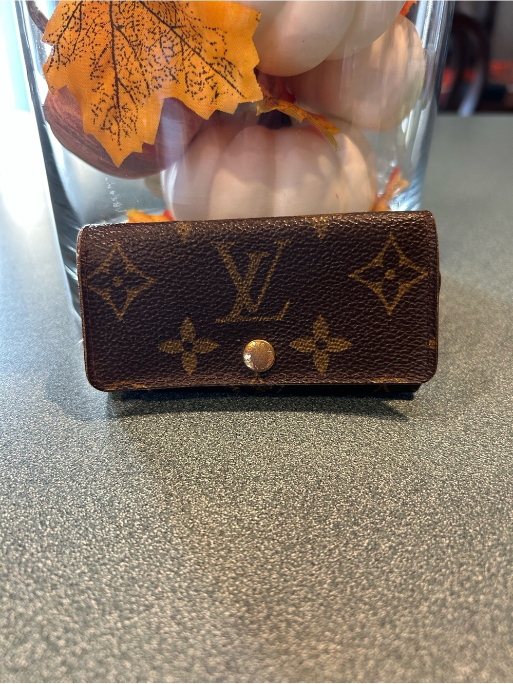 Louis Vuitton Monogram Leather 4 Key Holder
